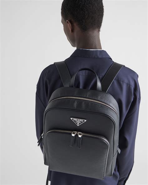 prada leather backpack review|authentic Prada backpacks.